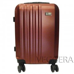 Suitcase Cabin Hard Rain BR9660/20 Bordeaux