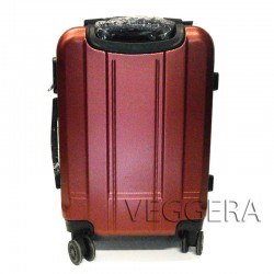 Suitcase Cabin Hard Rain BR9660/20 Bordeaux