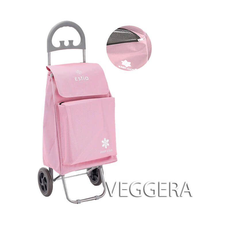 PEOPLE'S TROLLEY ECOMAX FABRIC 40lt PINK